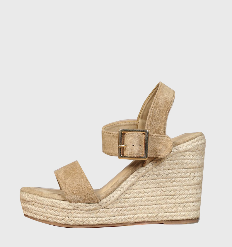 Wedge Espadrille Women - LIHUAMAO jüt dış tabanlı pompalı ayakkabı