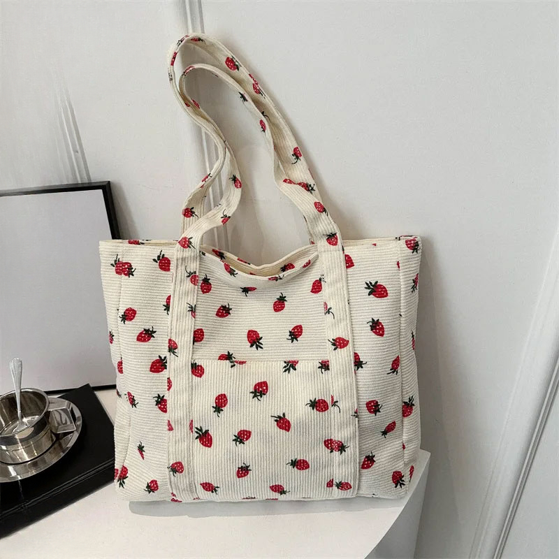 Tote Bag Beach - Büyük kapasiteli basit banliyö kadın Tote