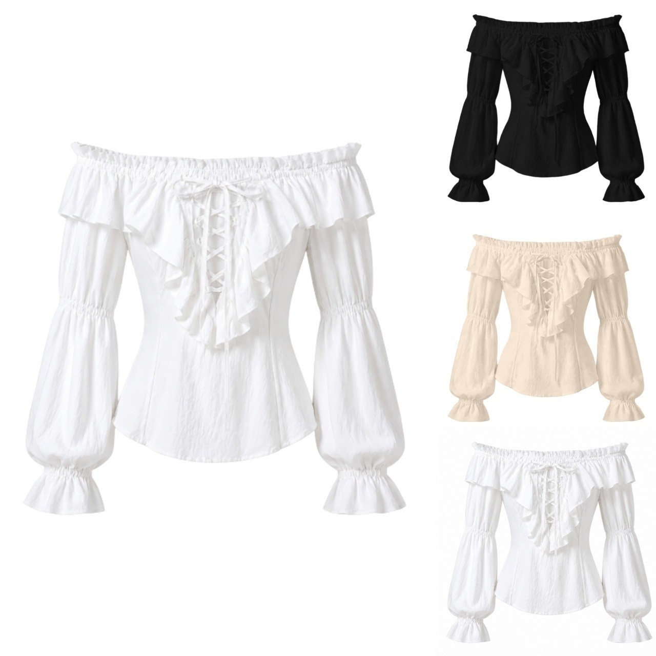 Korsan Bluzu Kadınlar İçin Ort - Blouse Off Shoulder incelemesi ve fiyatı