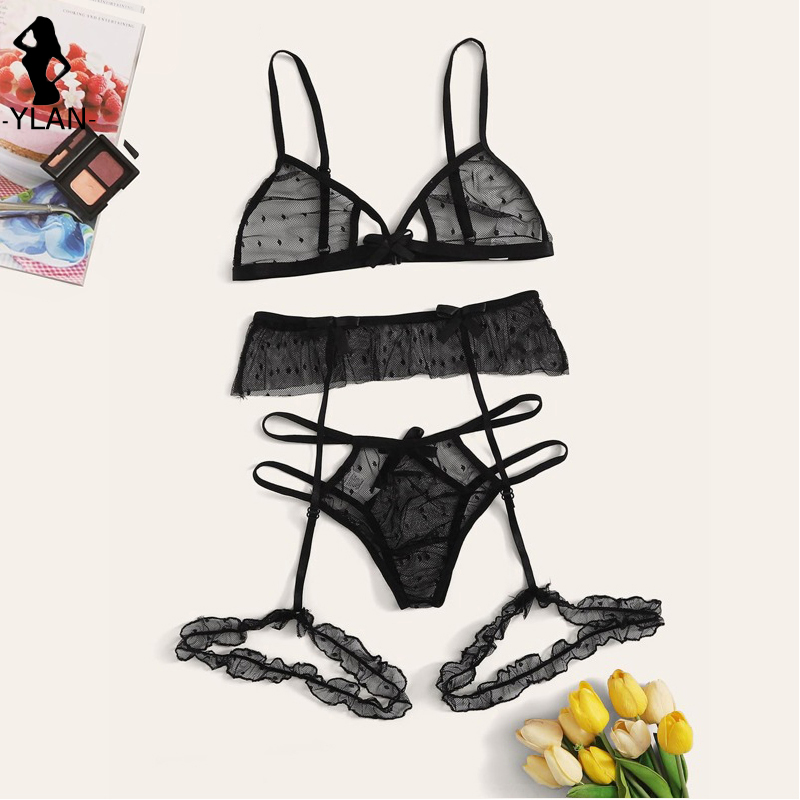 Sutyen seti Kadın Seksi Örgü i - Bralette Triangle Set incelemesi ve fiyatı