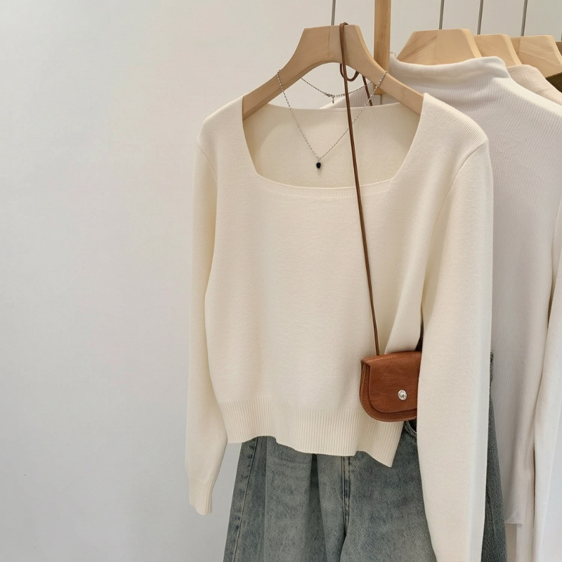 Bayan Uzun Kollu Örme Kazak El - Crop Top Crochet incelemesi ve fiyatı