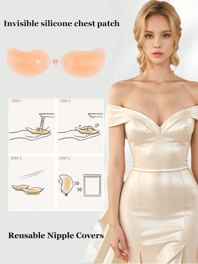 Yeniden kullanılabilir Silikon - Bralette Triangle Set incelemesi ve fiyatı