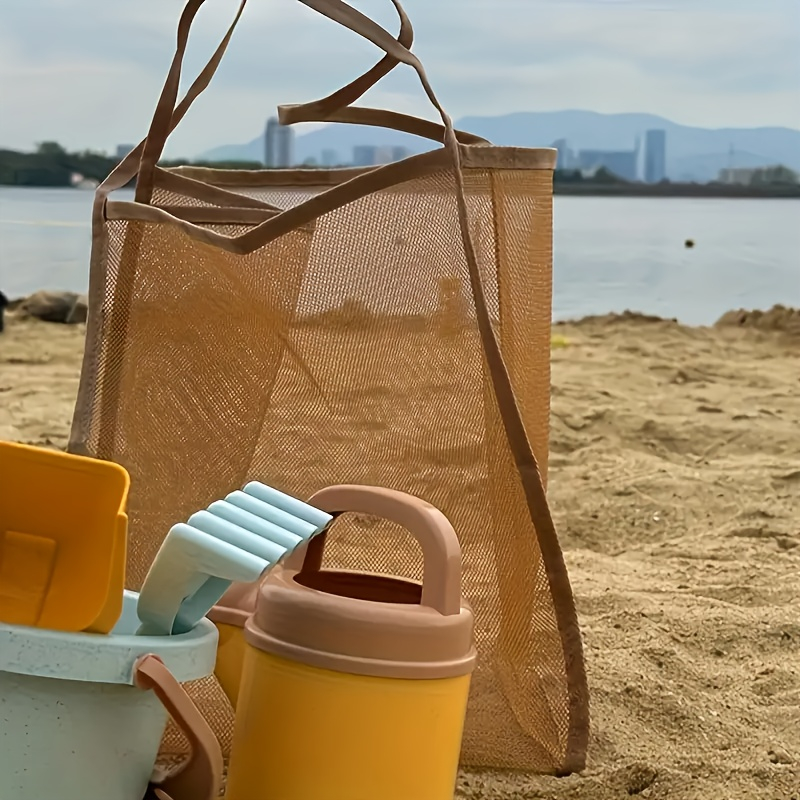 1 adet Büyük Kapasiteli Örgü P - Tote Bag Beach incelemesi ve fiyatı
