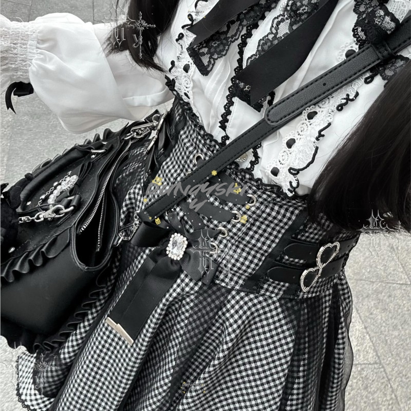 Japon Stili Y2K Gotik Lolita J - Blouse Off Shoulder incelemesi ve fiyatı