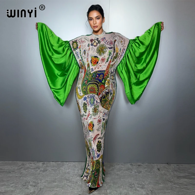 WINYI Retro Pileli Elastik Dar - Cover Up Kaftan incelemesi ve fiyatı