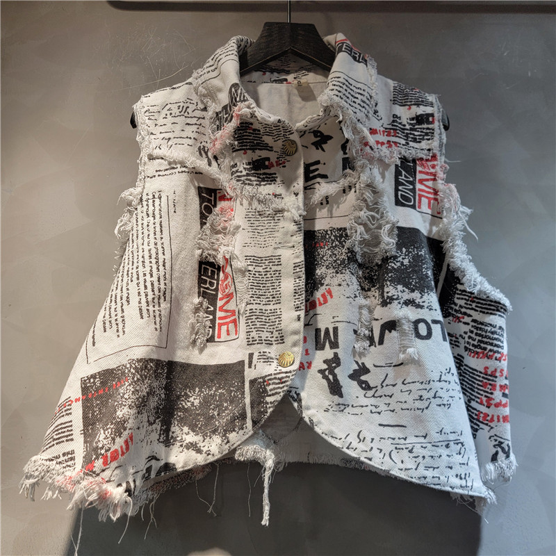 Şık Kadın Gazeteler Mektuplar  - Shorts Denim Frayed incelemesi ve fiyatı