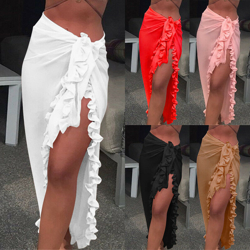 Kadınlar Seksi Şeffaf Bikini C - Cover Up Kaftan incelemesi ve fiyatı